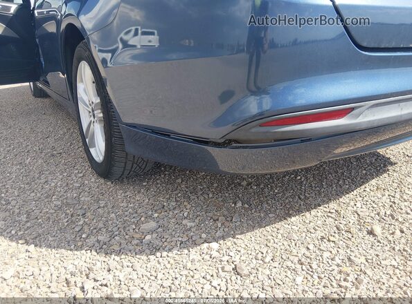 3FA6P0UU8JR279126 2018 FORD FUSION HYBRID Blue Front view