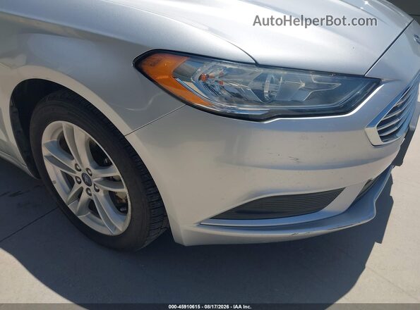 3FA6P0UU9JR100575 2018 FORD FUSION HYBRID Silver Rear interior view