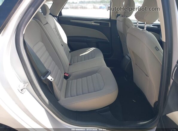 3FA6P0UU9JR235720 2018 FORD FUSION HYBRID Silver Vista de la etiqueta del VIN