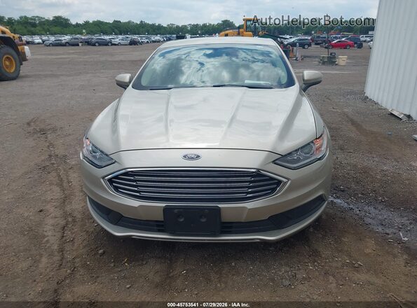 3FA6P0UU9JR235782 2018 FORD FUSION HYBRID Champagne Вид щитка приборов