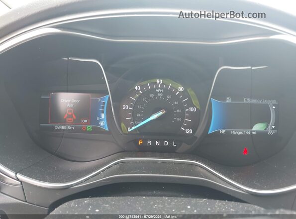 3FA6P0UU9JR235782 2018 FORD FUSION HYBRID Champagne Вид задних сидений