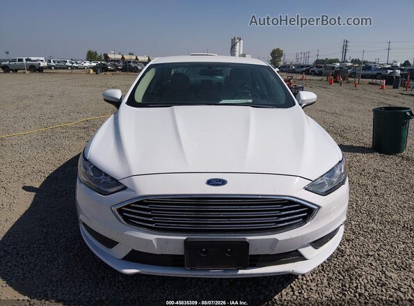 3FA6P0UU9JR243610 2018 FORD FUSION HYBRID White 