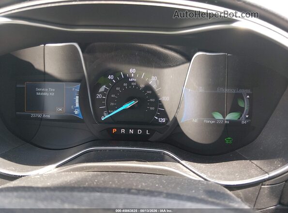 3FA6P0UU9JR258091 2018 FORD FUSION HYBRID Серый Вид задних сидений