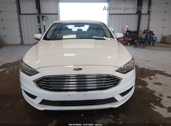 3FA6P0UU9JR278972 2018 FORD FUSION HYBRID White Vista interior trasera