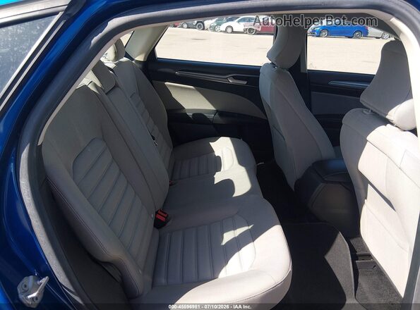 3FA6P0UUXJR100665 2018 FORD FUSION HYBRID Blue VIN կոդի պիտակի տեսք