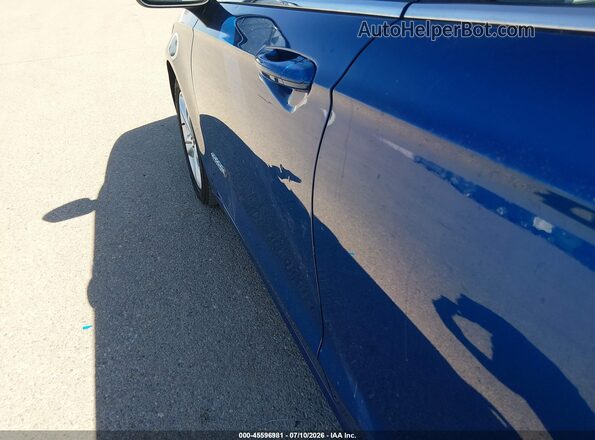3FA6P0UUXJR100665 2018 FORD FUSION HYBRID Blue Սալոնի հետևի տեսք