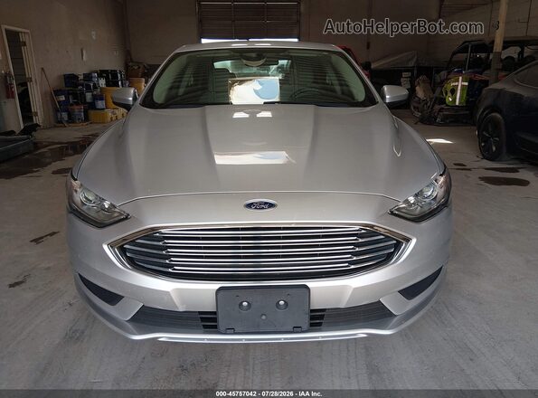3FA6P0UUXJR212740 2018 FORD FUSION HYBRID Silver Vista interior de 360 grados
