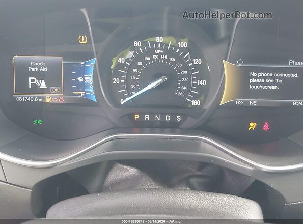 3FA6P0VP6HR309078 2017 FORD FUSION Black Հետևի նստատեղերի տեսք