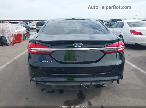 3FA6P0VP6HR309078 2017 FORD FUSION Black 