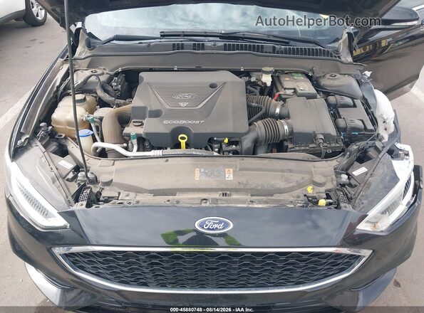 3FA6P0VP6HR309078 2017 FORD FUSION Black Հետևի տեսք