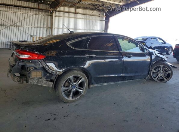 3FA6P0VP9HR180799 2017 FORD FUSION Black Հետևի աջ
