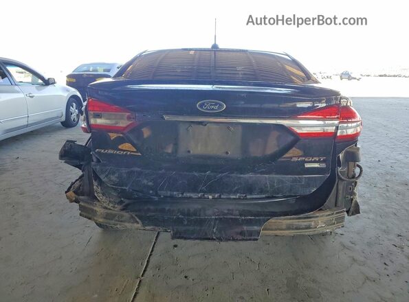 3FA6P0VP9HR180799 2017 FORD FUSION Black Հետևի տեսք