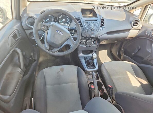 3FADP4AJ1HM109402 2017 FORD FIESTA Silver წინა პანელის ხედი