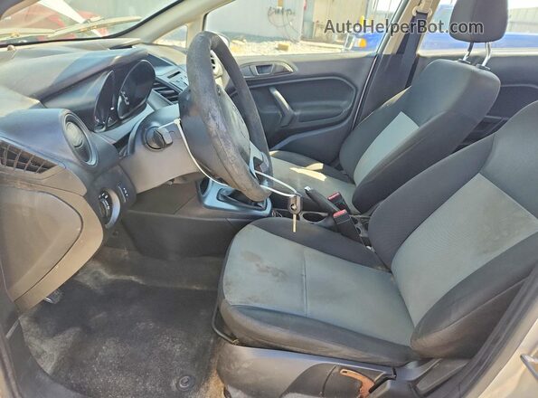 3FADP4AJ1HM109402 2017 FORD FIESTA Silver წინა სალონის ხედი