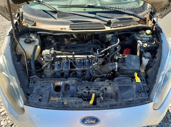 3FADP4AJ1HM109402 2017 FORD FIESTA Silver უკანა სალონის ხედი