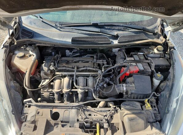 3FADP4AJ1HM117452 2017 FORD FIESTA Silver Вид задньої частини салону