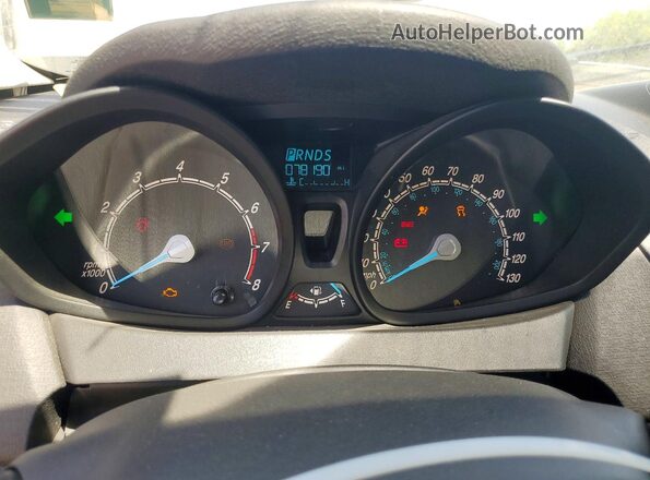 3FADP4AJ2KM165727 2019 FORD FIESTA Gray Vista del cuadro de instrumentos