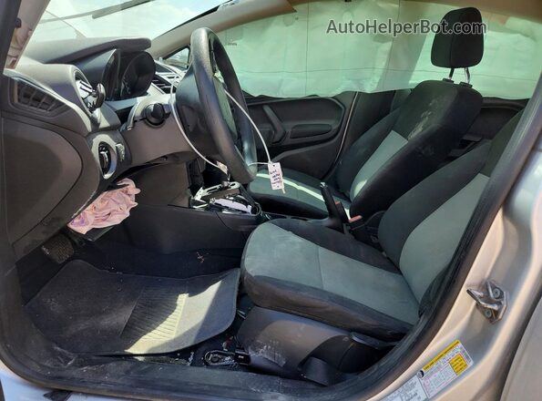 3FADP4AJ2KM165727 2019 FORD FIESTA Gray Vista interior delantera