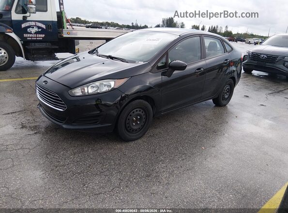 3FADP4AJ3GM166554 2016 FORD FIESTA Black Առջևի ձախ երեք քառորդ տեսարան