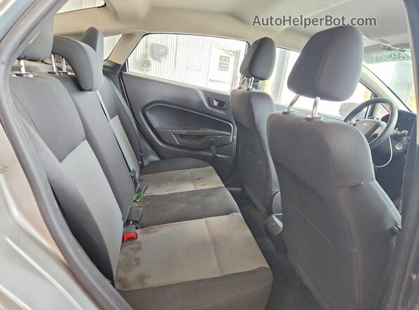 3FADP4AJ6GM167441 2016 FORD FIESTA Gray Հետևի նստատեղերի տեսք