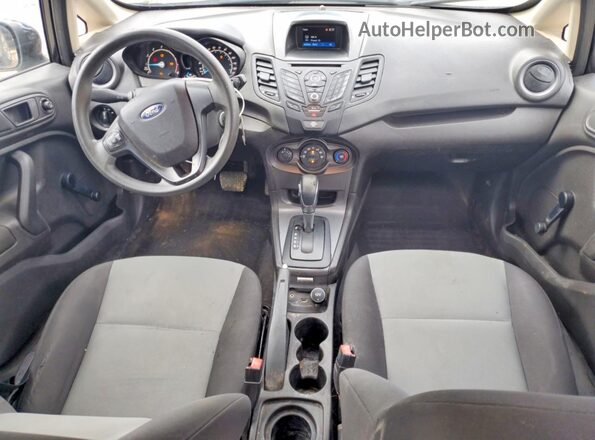 3FADP4AJ7JM100127 2018 FORD FIESTA Black Vista del salpicadero