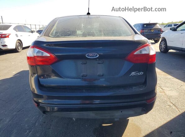 3FADP4AJ7KM130410 2019 FORD FIESTA Черный Вид сзади