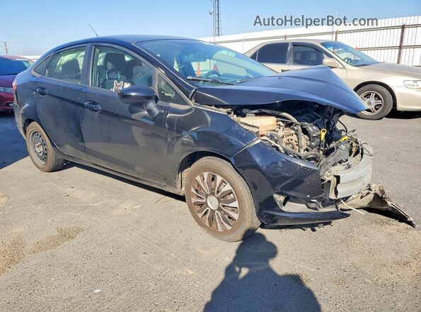 3FADP4AJ7KM130410 2019 FORD FIESTA Черный Передняя правая четверть