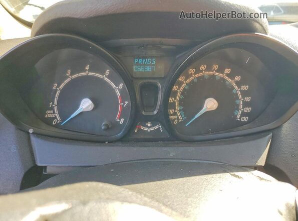 3FADP4AJ7KM130410 2019 FORD FIESTA Черный Вид щитка приборов