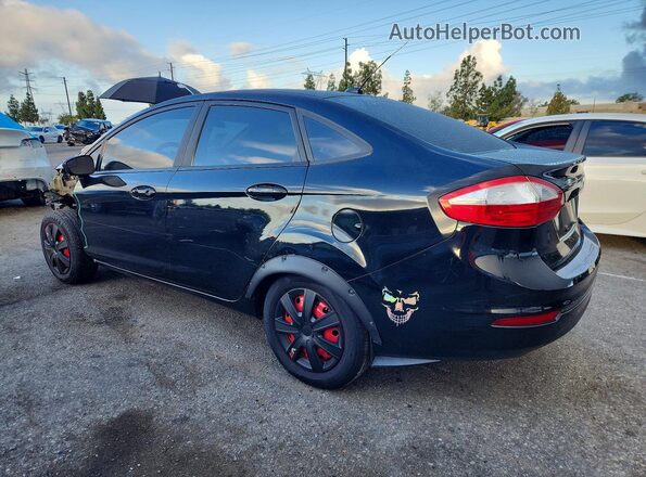 3FADP4AJ8JM147327 2018 FORD FIESTA Черный Задняя левая четверть
