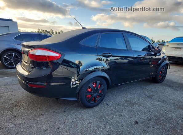 3FADP4AJ8JM147327 2018 FORD FIESTA Черный Задняя правая четверть