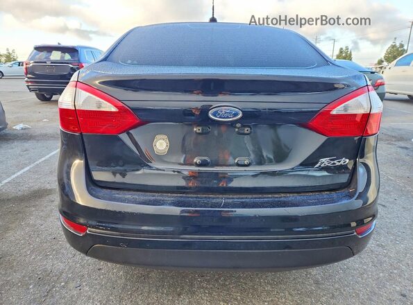 3FADP4AJ8JM147327 2018 FORD FIESTA Черный Вид сзади
