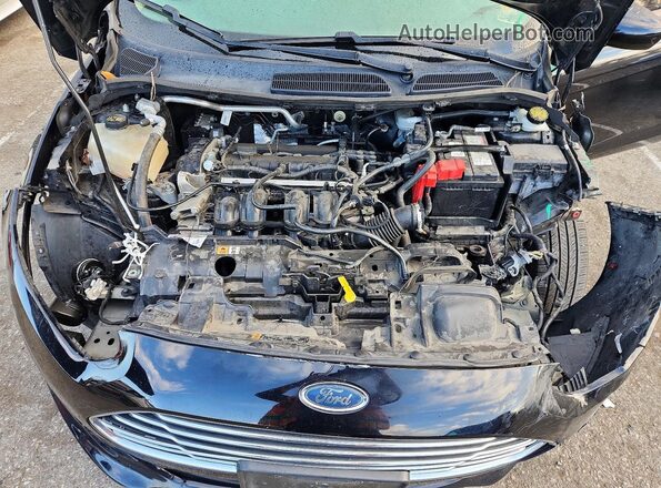3FADP4AJ8JM147327 2018 FORD FIESTA Черный Вид задней части салона