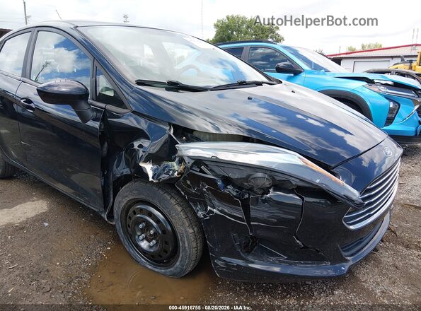 3FADP4AJ8KM128987 2019 FORD FIESTA Black წინა ხედი