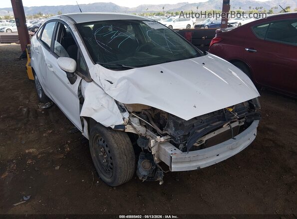 3FADP4AJ8KM145286 2019 FORD FIESTA White Vista frontal