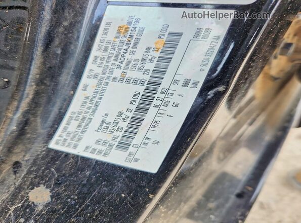 3FADP4AJ8KM154196 2019 FORD FIESTA Black Vista del compartimento del motor
