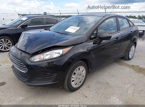3FADP4AJ8KM157485 2019 FORD FIESTA Black წინა მარცხენა ხედი სამი მეოთხედიდან