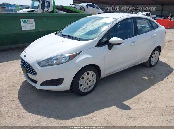 3FADP4AJ8KM163609 2019 FORD FIESTA White Vista tres cuartos delantera izquierda