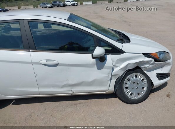 3FADP4AJ8KM163609 2019 FORD FIESTA White Vista del cuadro de instrumentos