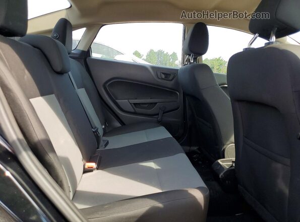 3FADP4AJ9GM206846 2016 FORD FIESTA Black უკანა სავარძლების ხედი