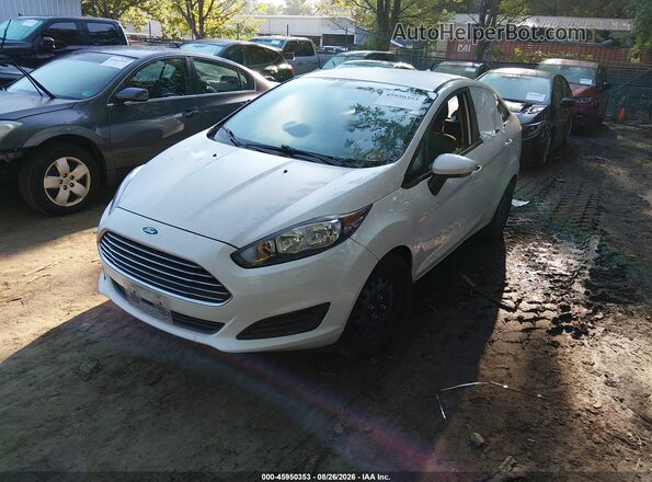 3FADP4AJXGM123183 2016 FORD FIESTA White Առջևի ձախ երեք քառորդ տեսարան