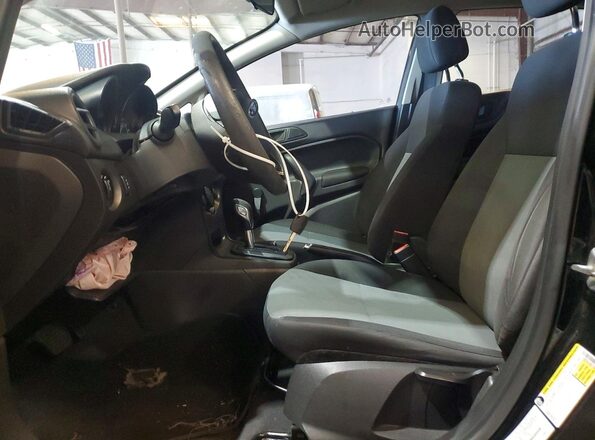 3FADP4AJXJM145269 2018 FORD FIESTA Black წინა სალონის ხედი
