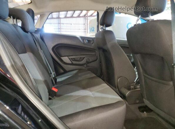 3FADP4AJXJM145269 2018 FORD FIESTA Black უკანა სავარძლების ხედი