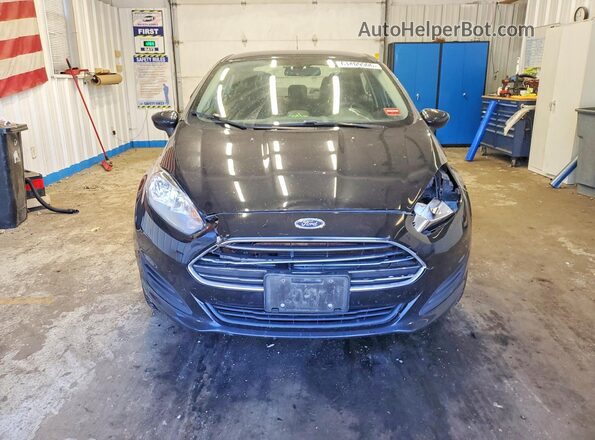 3FADP4AJXKM113844 2019 FORD FIESTA Black Front view