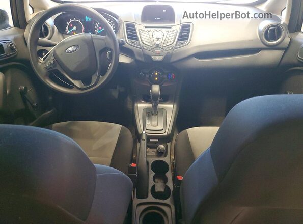 3FADP4AJXKM113844 2019 FORD FIESTA Black Dashboard view