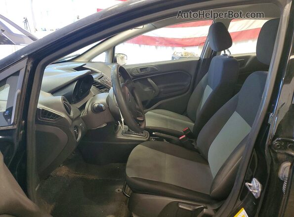 3FADP4AJXKM113844 2019 FORD FIESTA Black Front interior view