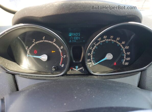 3FADP4BJ0GM114474 2016 FORD FIESTA Blue Vista del cuadro de instrumentos