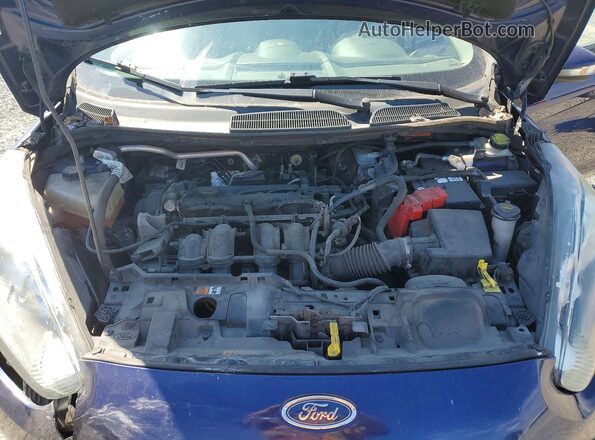 3FADP4BJ0GM114474 2016 FORD FIESTA Blue Vista interior trasera