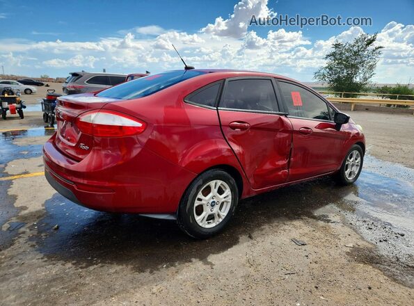 3FADP4BJ0GM130657 2016 FORD FIESTA Red Tył prawy