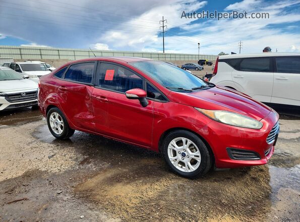 3FADP4BJ0GM130657 2016 FORD FIESTA Red Przód prawy