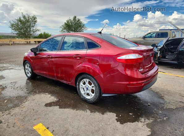3FADP4BJ0GM130657 2016 FORD FIESTA Red Tył lewy